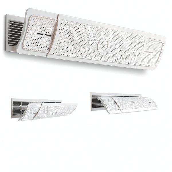 Generic Ceiling Vent Deflector Adjustable Retractable Anti-2