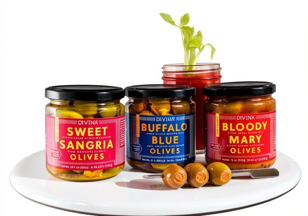 Divina Buffalo Spicy Olives Vegan Gluten Free Snack-4