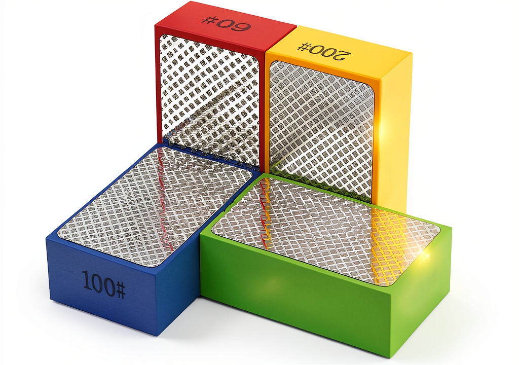 Cuttte diamond polishing pads being used on a tile edge
