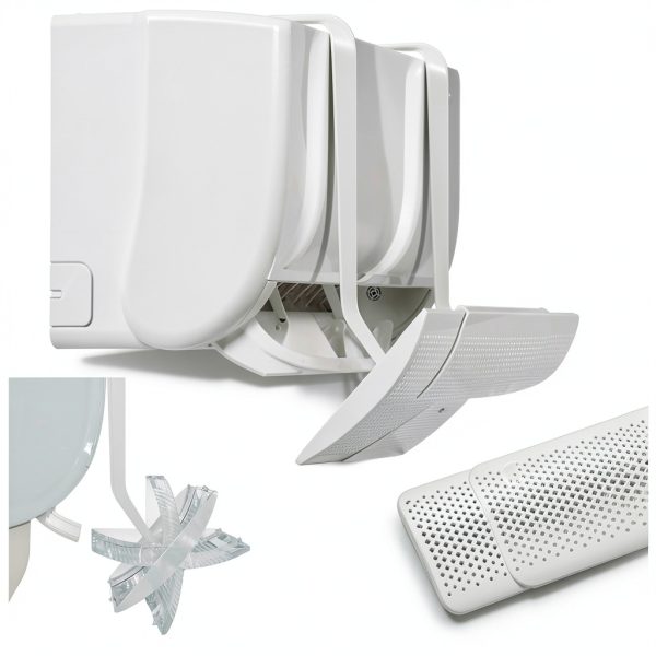 Generic Air Vent Deflector Adjustable AC Baffle Home Comfort-3