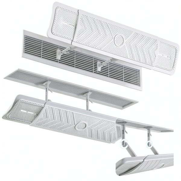 Generic Ceiling Vent Deflector Adjustable Retractable Anti-3