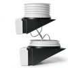 90 Elbow Adapter Semihacker AC Ventilation Space Saving-1