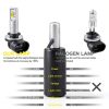 LED Fog Light Bulb HONLEEX 1600 Lumen White-2