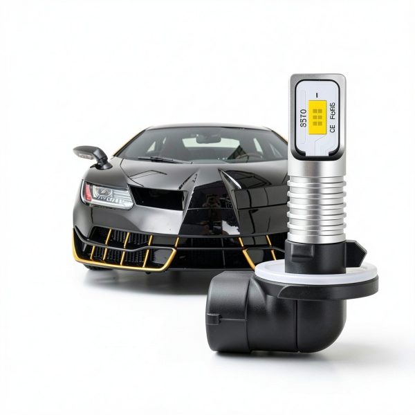 LED Fog Light Bulb HONLEEX 1600 Lumen White-5