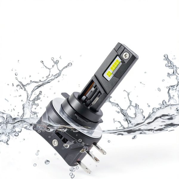 KDM H15 Car Light Bulb 600% Ultra Bright White LED Waterproof-5