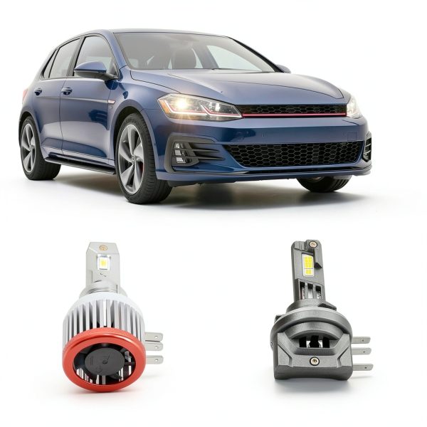 KDM H15 Car Light Bulb 600% Ultra Bright White LED Waterproof-4