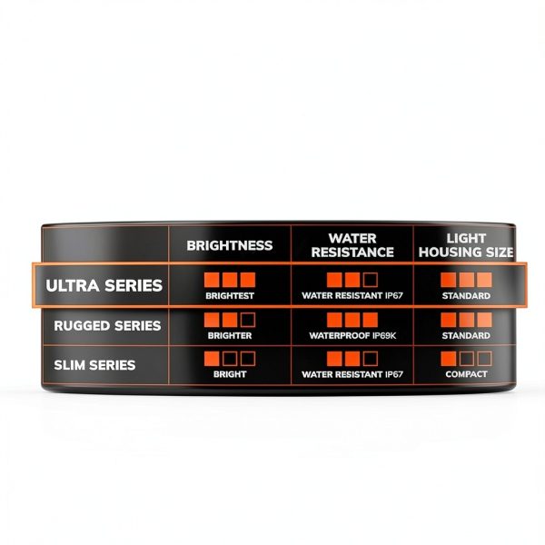 SYLVANIA LED Light Bar 20 Inch Ultra Waterproof Front Mount 55W White-7