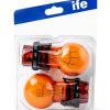 Wagner BP3757NALL Rear Vehicle Light Bulb Assorted Amber Glass-2