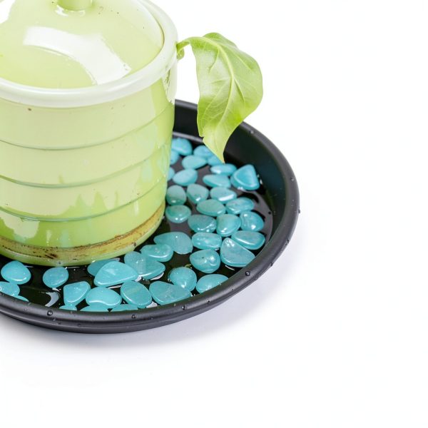 Lechay Black Plant Saucer 12in Round Tray 3 Pack Durable Plastic-3