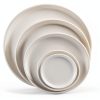4 inch Matte White Ceramic Plant Saucer (4 Pack)-Ceramic Drainage Tray for Plant Pot-Planter Saucers 4 5 6 7 8 9 10 11 12 13 14 Inch-1