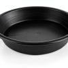 Grjoprt 6 Pack Black Plastic Plant Saucer Tray 6inch Saucers-6