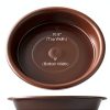 Plant Saucer 10" Brown Heavy-Duty Plastic Tray - TITE 3-Pack-1